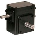 Worldwide Electric Worldwide Cast Iron Right Angle Worm Gear Reducer 10:1 Ratio HdRS175-10/1-R